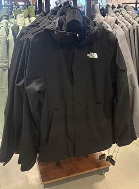 美国代购TheNorthFace北面男防风雪抓绒三合一冲锋衣