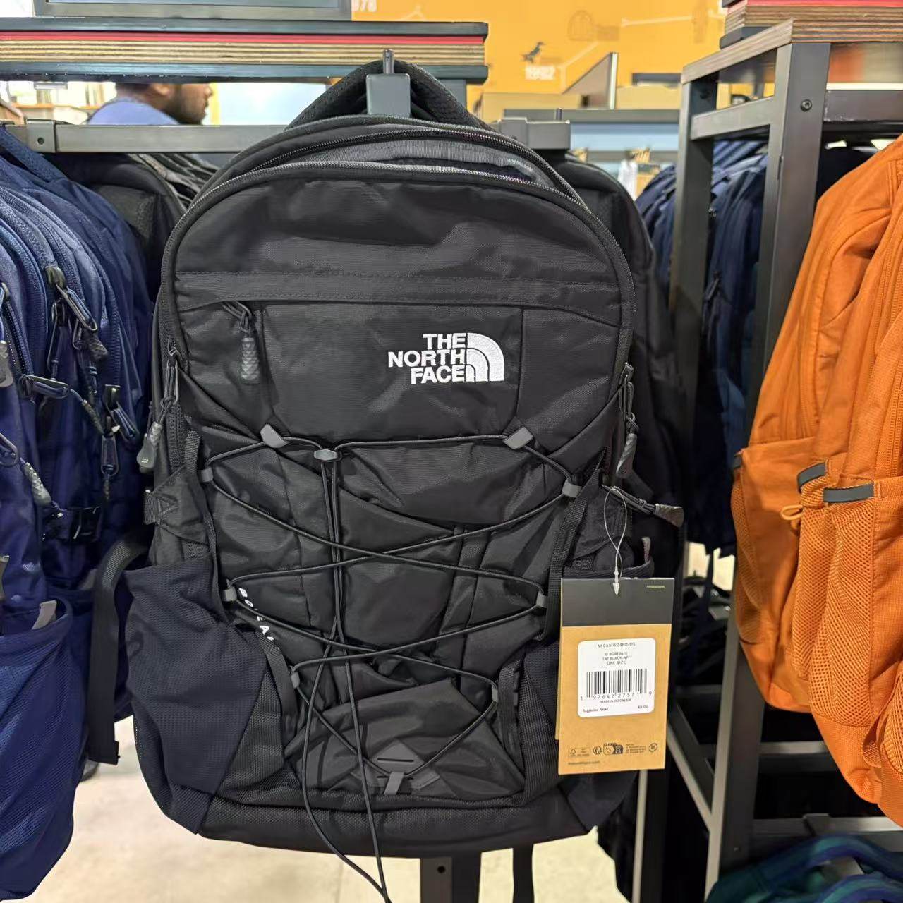 北面男女同款户外舒适耐磨防水透气休闲百搭27L双肩背包