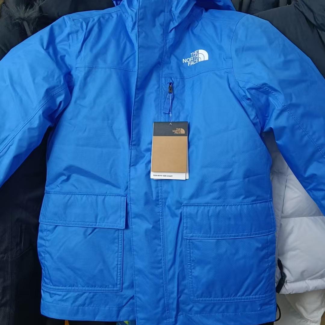 国内现货TheNorthFace北面大童600蓬鹅绒羽绒服防风防水