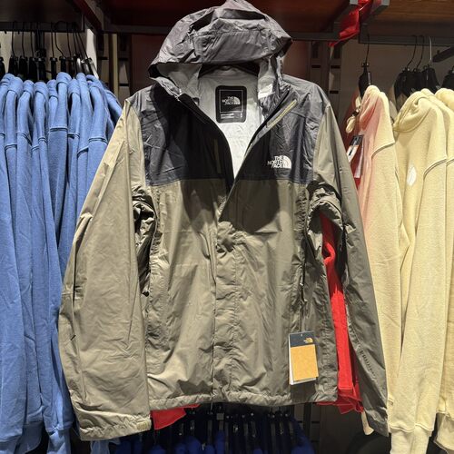 美国代购TheNorthFace北面男款Dryvent防风防雨Venture压胶冲锋衣