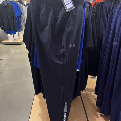 正品字母LOGO户外梭织运动长裤