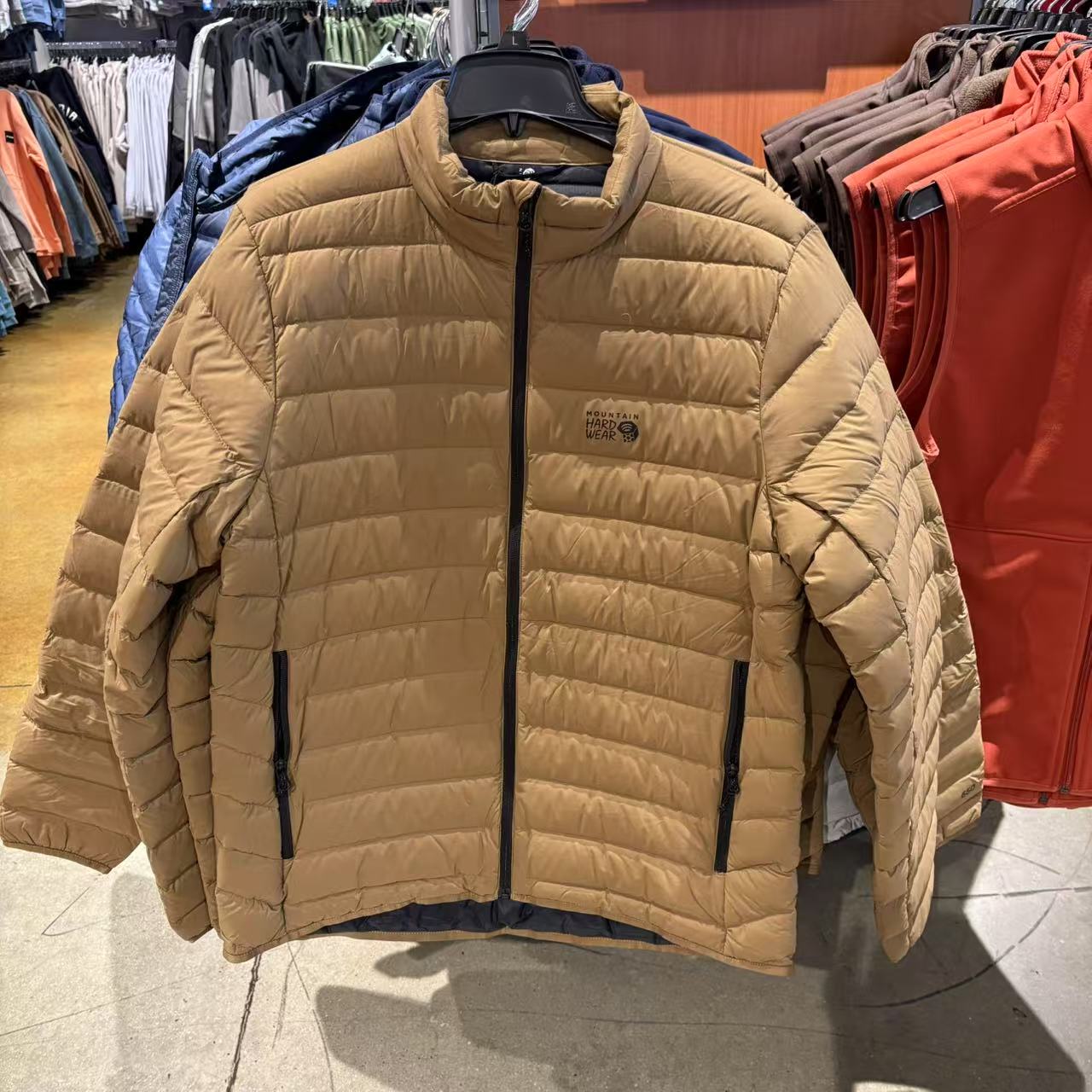 美国代购MOUNTAIN HARDWEAR山浩男士休闲超轻薄650蓬羽绒服