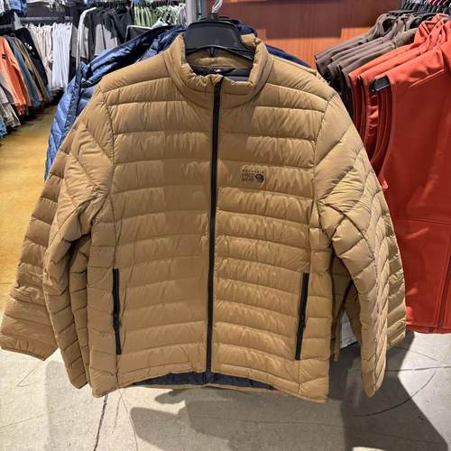 美国代购MOUNTAIN HARDWEAR山浩男士休闲超轻薄650蓬羽绒服