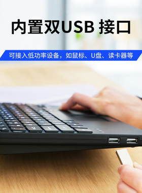 【工业键盘】PB-425有线迷你触控板背光键盘工业键鼠一体带双HUB