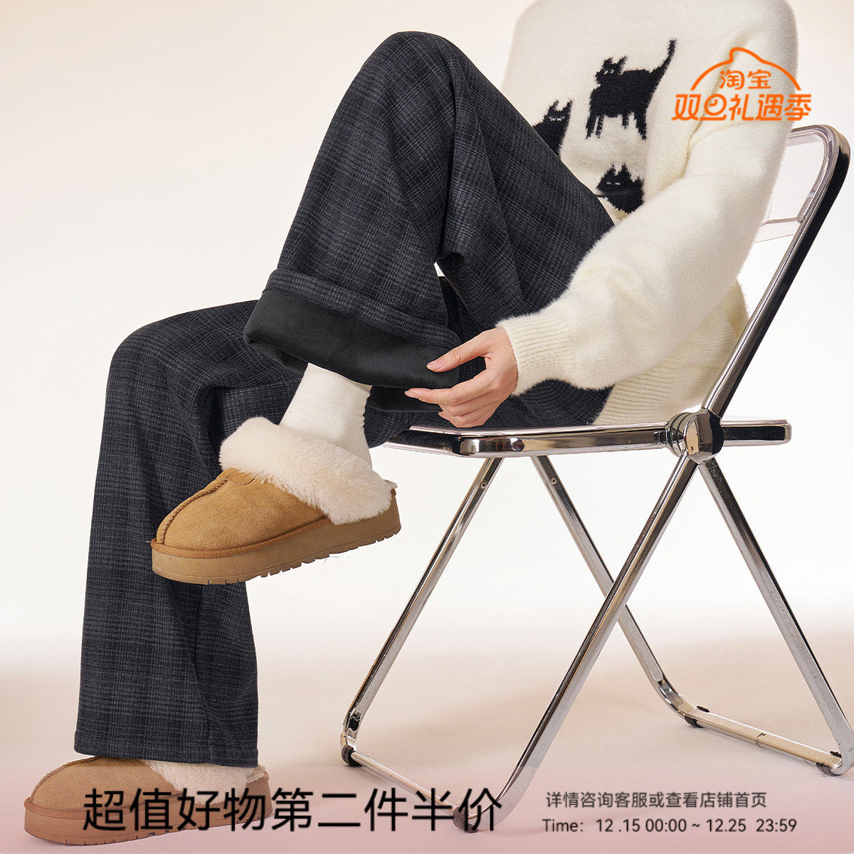 ellieluke孕妇裤子冬季外穿长裤