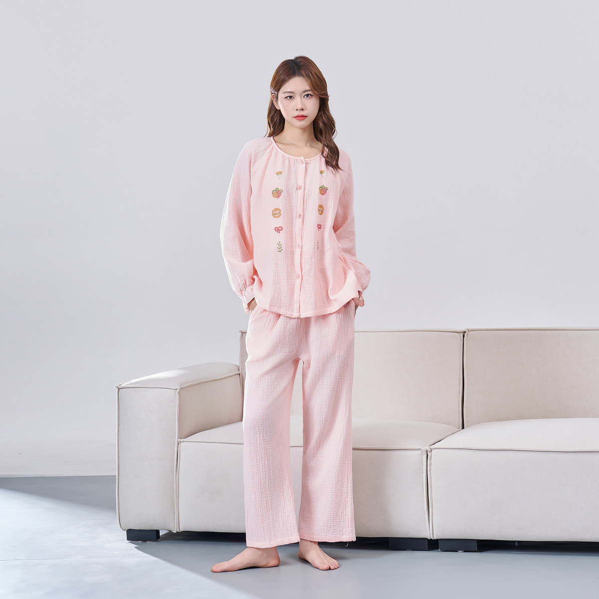 ellieluke月子服纯棉睡衣孕妇