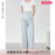 小个子春夏外穿托腹直筒裤 ellieluke孕妇裤 2026新款 薄款 夏 子夏季