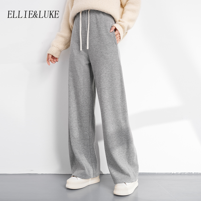 ellieluke孕妇裤子冬外穿直筒