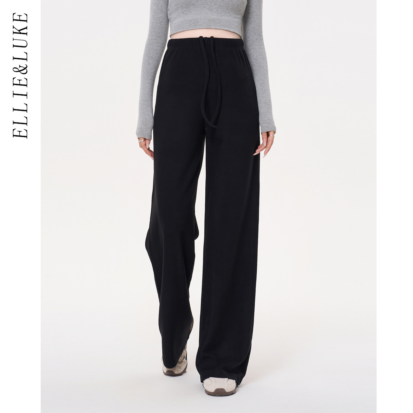 ellieluke孕妇裤子秋外穿2026新款休闲针织阔腿裤子小个子直筒裤,孕妇装/孕产妇用品/营养,孕妇休闲裤,淘宝优惠券,粉丝福利购,淘宝优惠卷