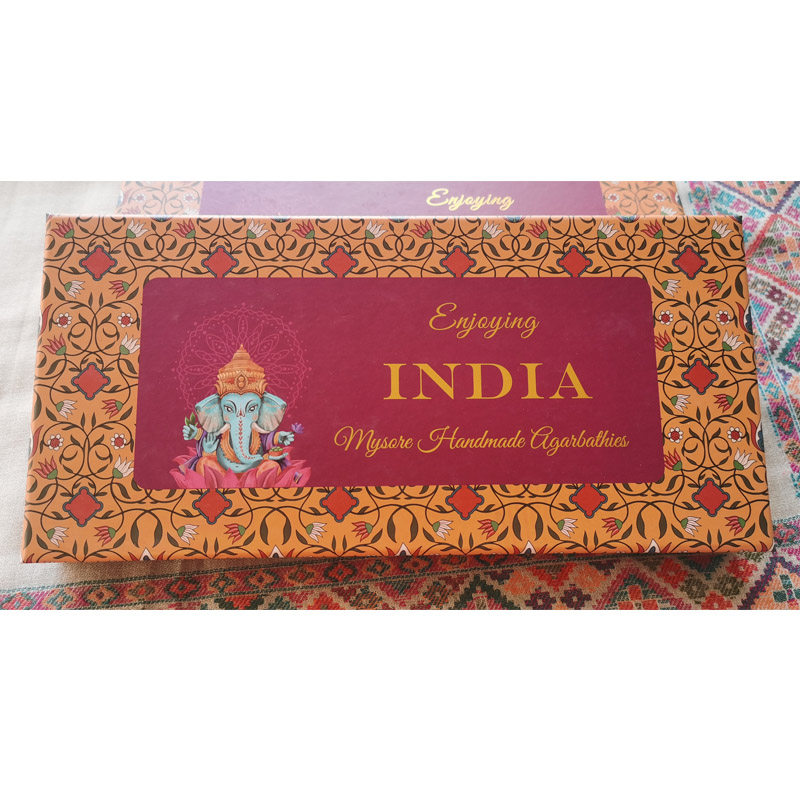 印度迈索尔檀香熏香礼盒5包*12枝共60枝 混合老山檀精油手工搓制,洗护清洁剂/卫生巾/纸/香薰,中式香/经典熏香,淘宝优惠券,粉丝福利购,淘宝优惠卷