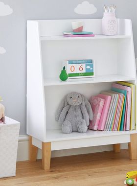 GLTC儿童落地书架简易家用实用木制置物架现代简约学生收纳书柜
