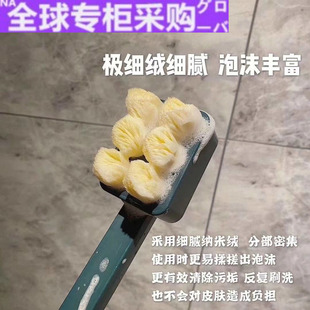 【日本の专研】洗澡刷搓澡神器刷后背不求人成人干刷子长柄洗澡巾