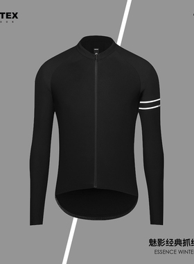 英国 Vertex 21春秋公路山地车暗黑抓绒长袖骑行服套装男骑行裤