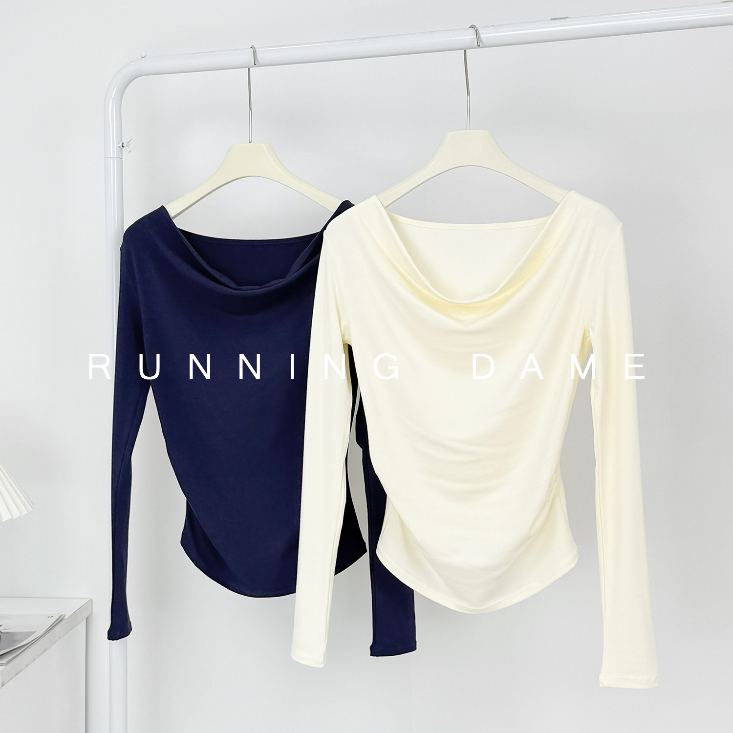 纯欲荡领打底衫瑜伽服女正肩百搭显瘦高级感内搭健身上衣t恤,运动/瑜伽/健身/球迷用品,瑜伽t恤,淘宝优惠券,粉丝福利购,淘宝优惠卷