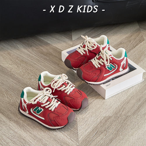 时尚潮牌儿童加绒老爹鞋男女童鞋