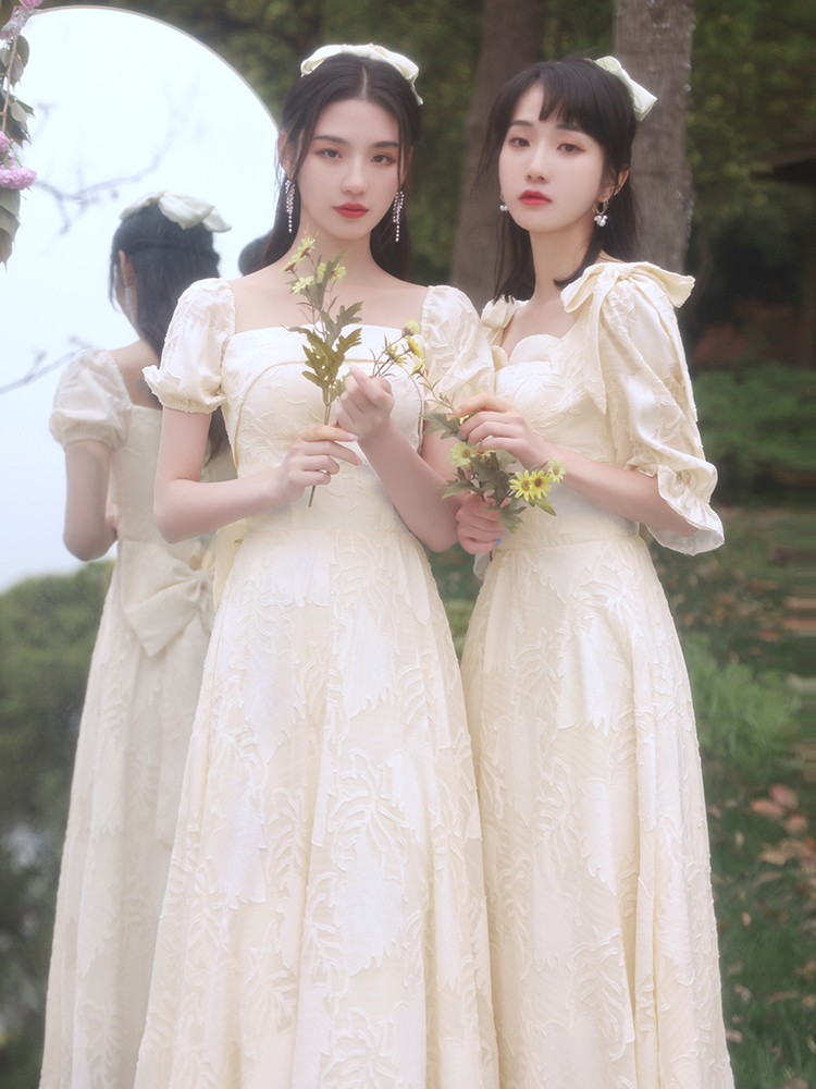 出租伴娘服显瘦大码姐妹合唱团服