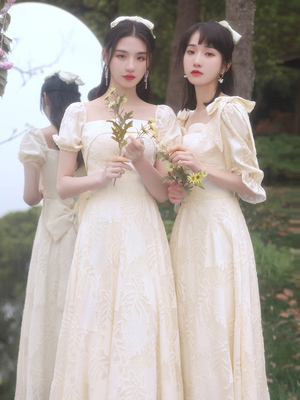 出租伴娘服显瘦大码姐妹合唱团服