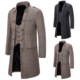 coat type off European men long pieces two yards woolen