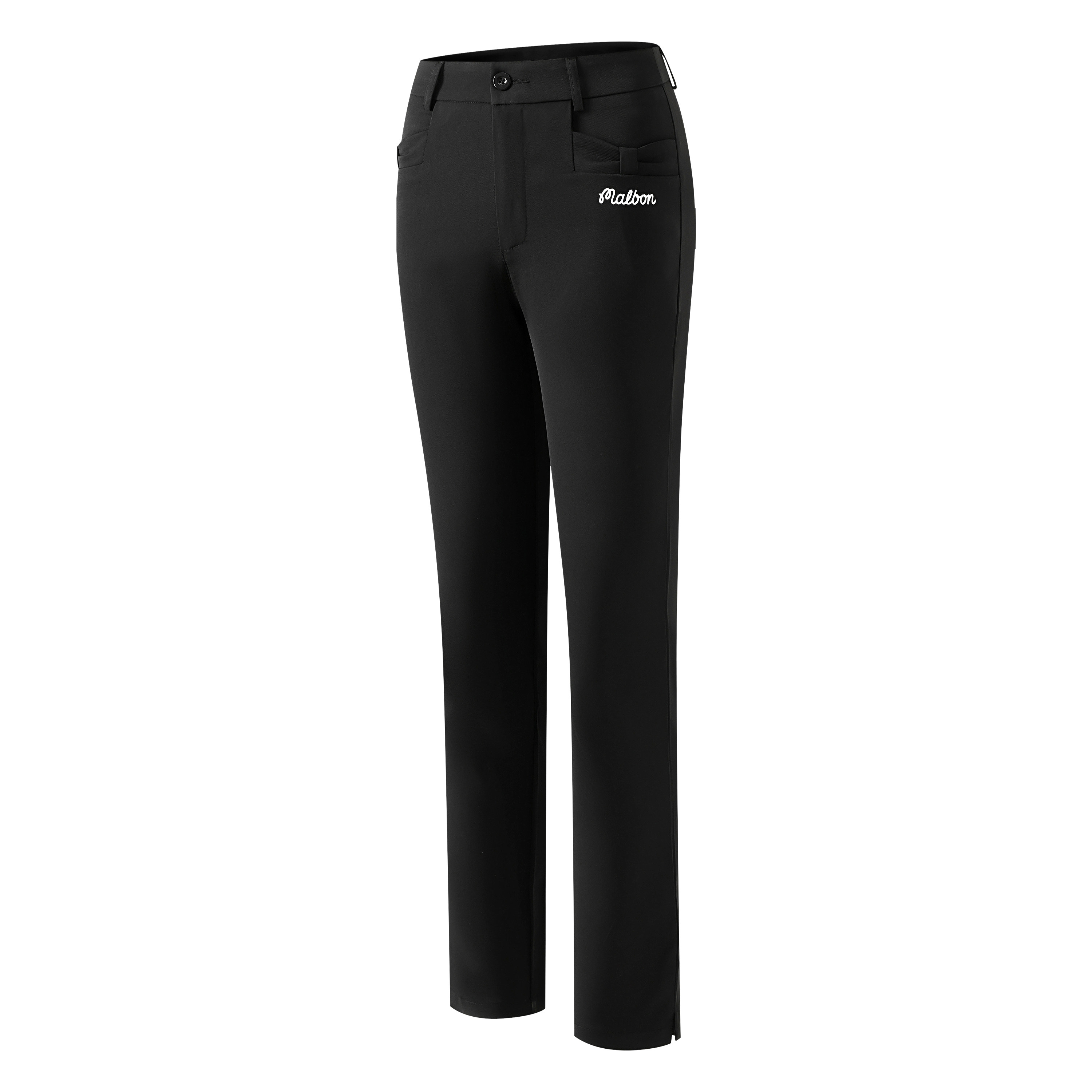 韩国高尔夫女士长裤时尚百搭休闲运动户外纯色修身运动长裤