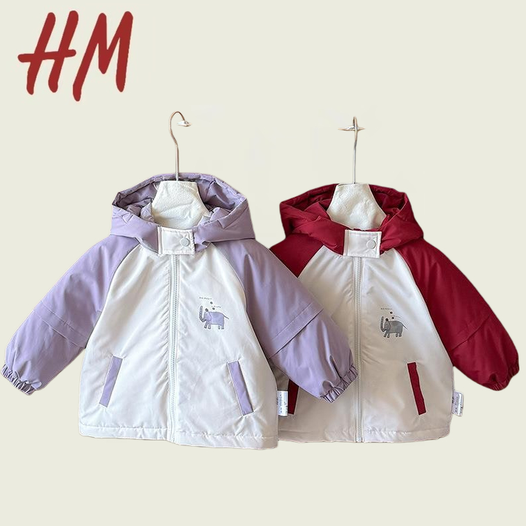 撤柜清仓特价婴幼儿冲锋衣羽绒内胆冬季加厚宝宝棉外套三合一可拆