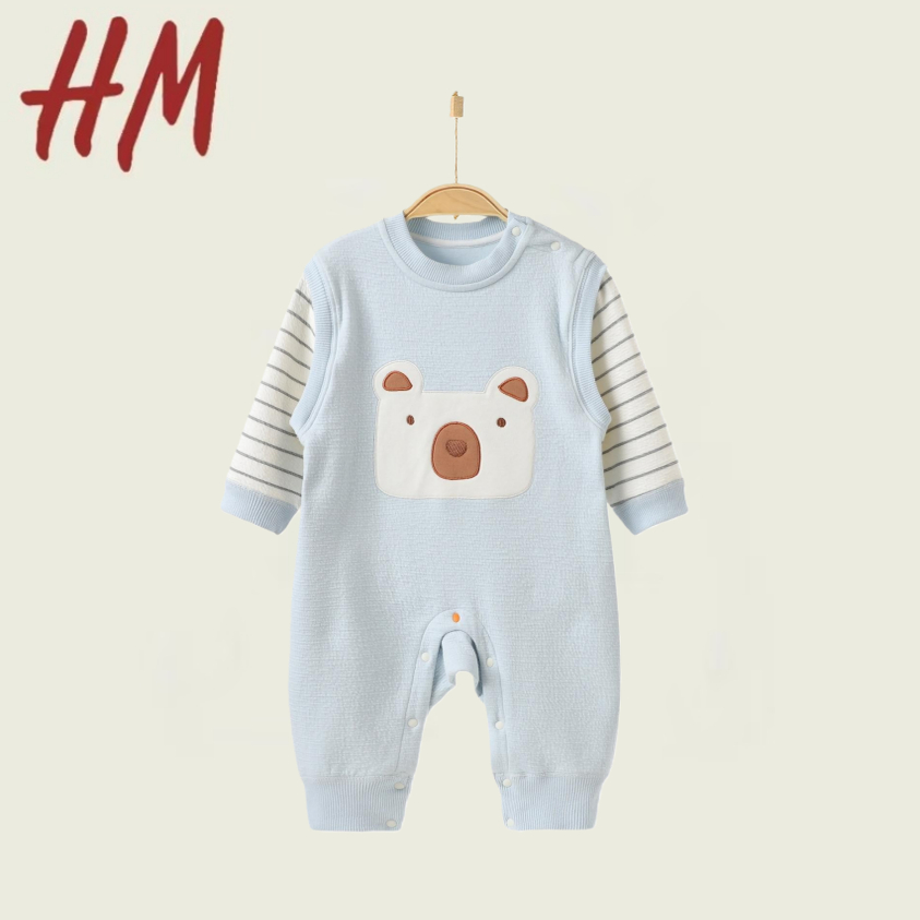 撤柜清仓特价婴幼儿a类连体衣安阳婴童装宝宝秋冬款连体衣爬服儿