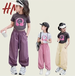 超轻薄防蚊裤 清仓撤柜儿童裤 子中大童夏季 长裤 运动 速干防晒束脚裤