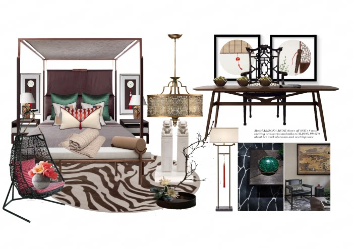 c722-酒店民宿 素材高清软装排版方案 单体图 采购清单50套