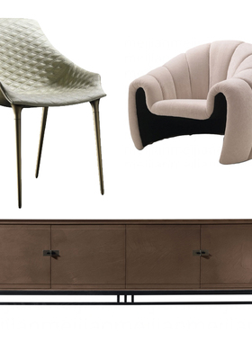 C688-意大利现代轻奢上海家具展合集 白底软装设计素材2600张