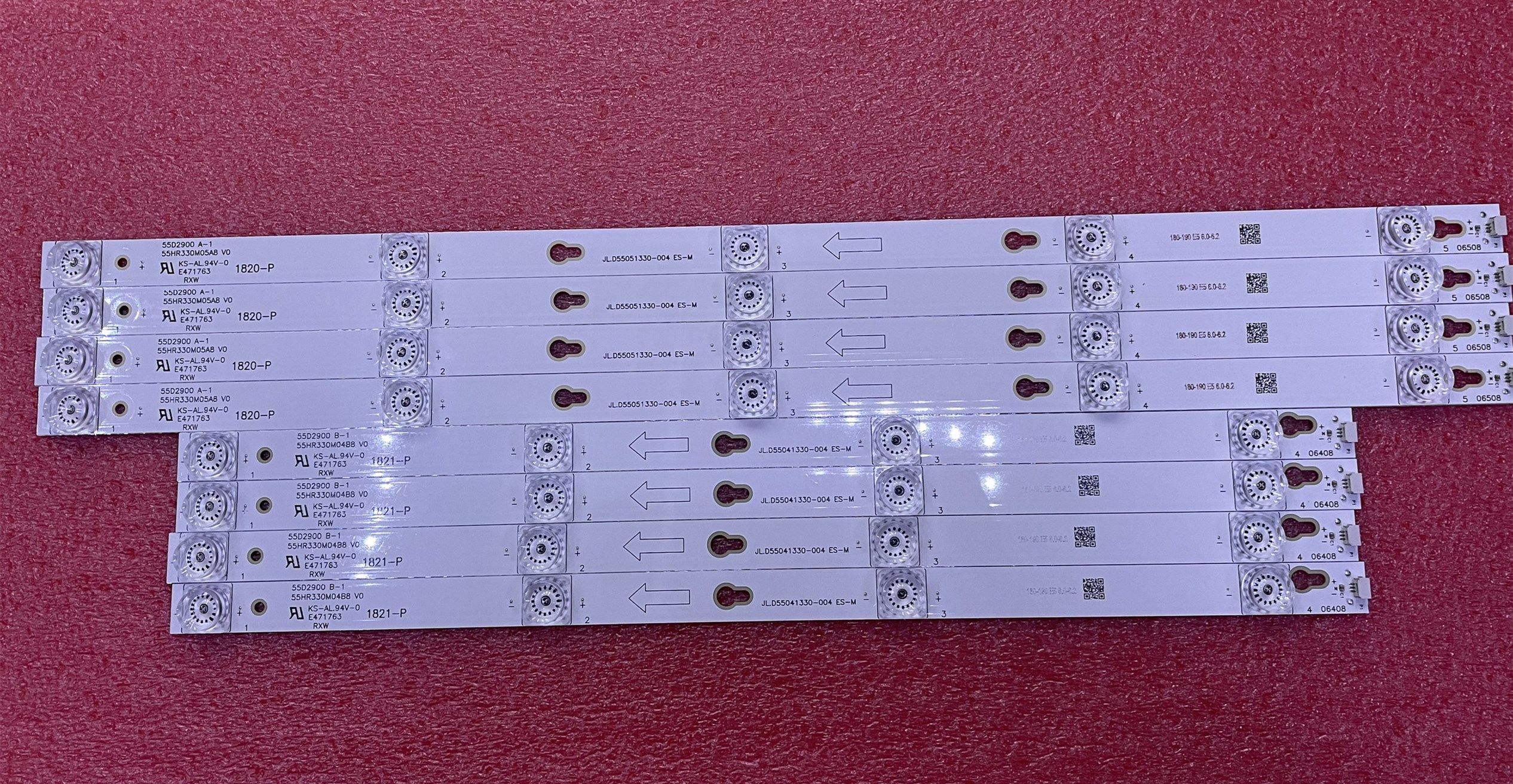 全新适用TCL L55E5800A-UD灯条 55A660U灯条 55D2900A/B 55P4灯条