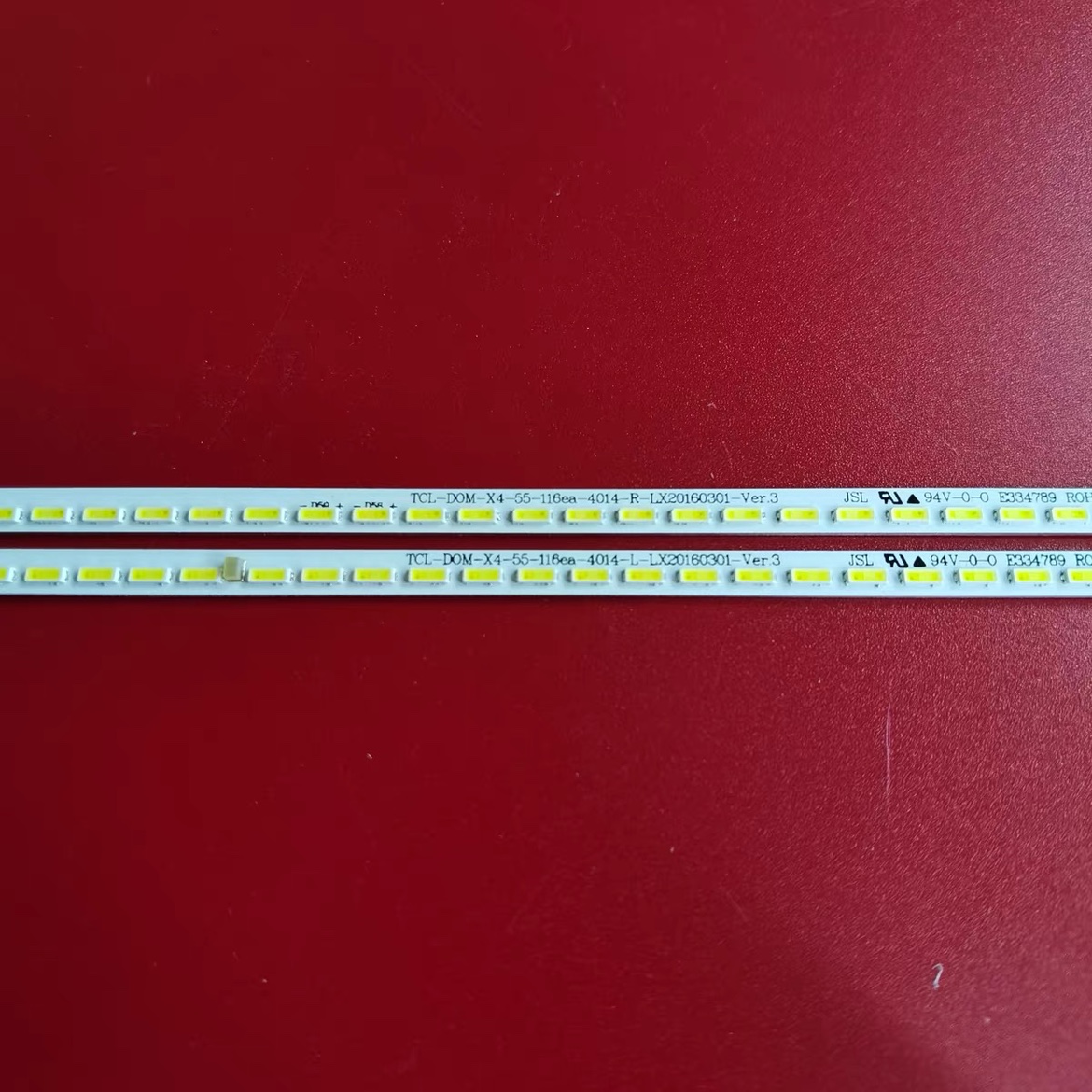 适用乐视L554UCNN灯条X4 55背光TCL-0DM-X4-55-116sa-4014-L/R