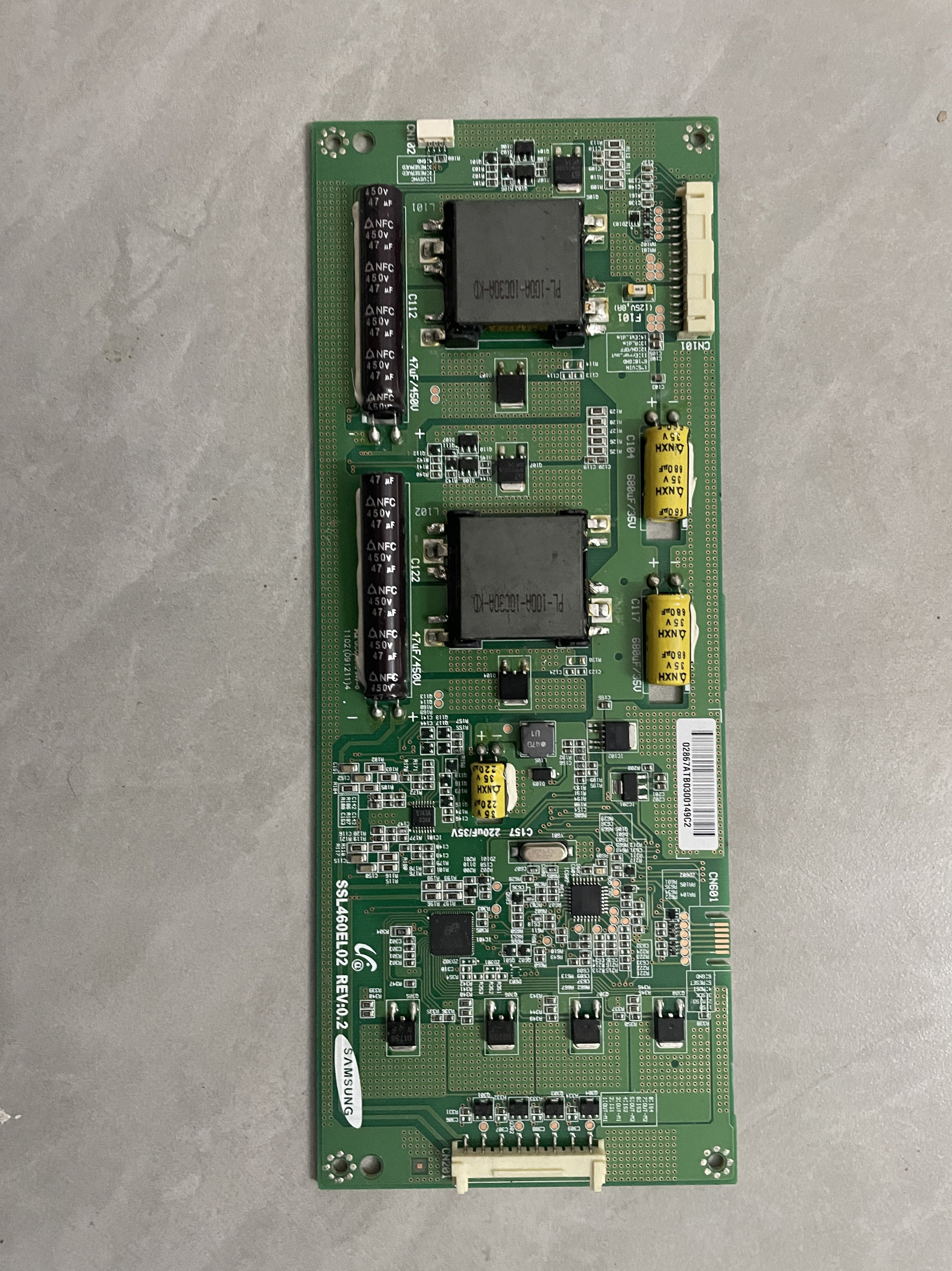 TCL L46P21FBDE康佳LED46IS97N恒流板SSL460EL02 REV:0.2 测好发