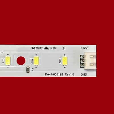 适用三星冰箱灯冷藏室照明灯条LED发光体配件12V 5灯DA41-00519B