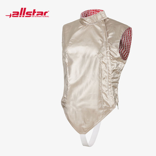 allstar奧斯達女孩花劍超輕可水洗金屬衣比賽保護服更舒適1160M