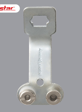 allstar奥斯达击剑器材花剑护手盘插座支架 FGS