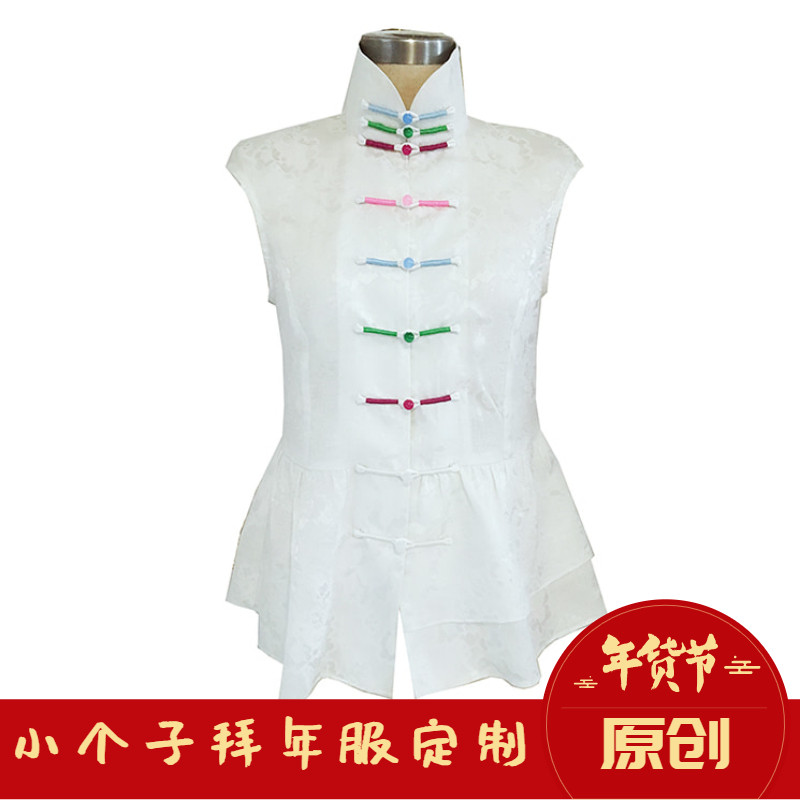 原创定制女装小个子拜年服装订制私人来图订做旗袍礼服设计定做
