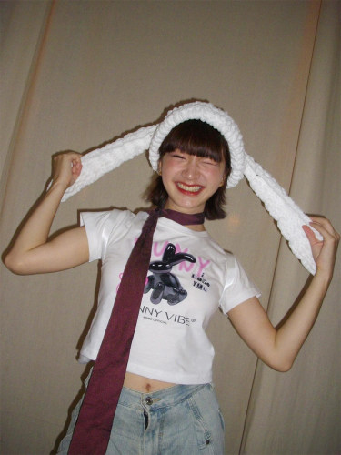 短袖可爱ins常规印花棉女特惠