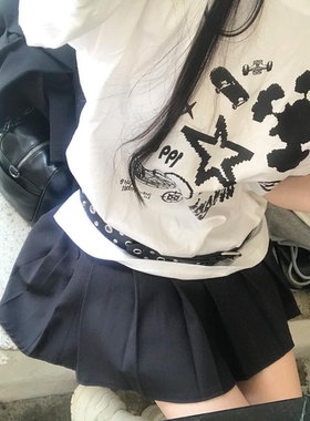 ODD RDCHS/趣味游戏机夏季白色短袖情侣简约百搭休闲T恤女上衣新