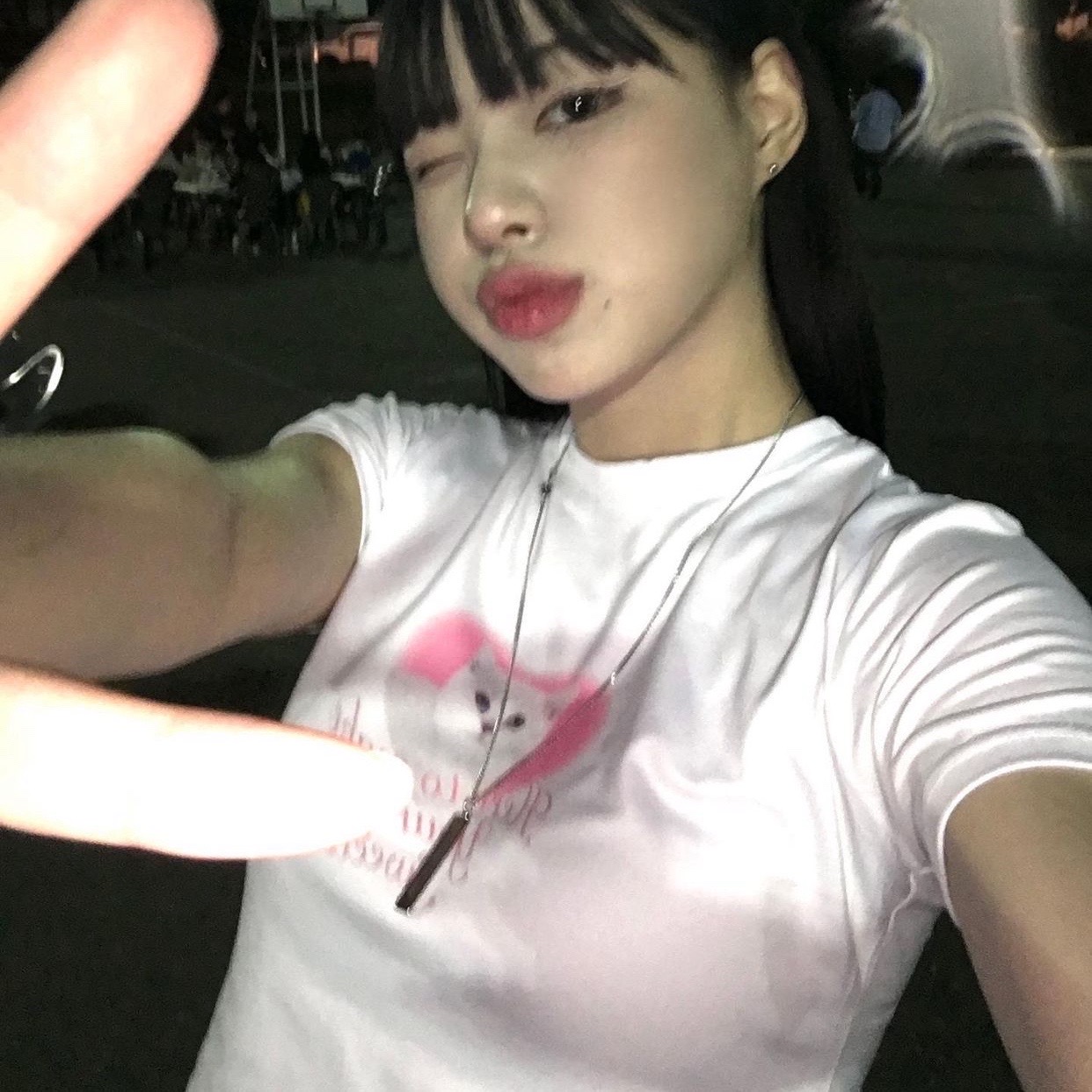 你是我的小心动可爱猫咪修身T