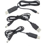 Линия напряжения напряжения USB от 5 В до 9 В 12 В 12 В маршрутизатора/световой линии линии электропередачи зарядки электроэнергии зарядка