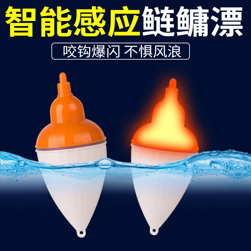 感应电子大肚漂鲢鳙浮漂海竿远投大浮力漂超亮抛竿海钓漂夜钓鱼漂