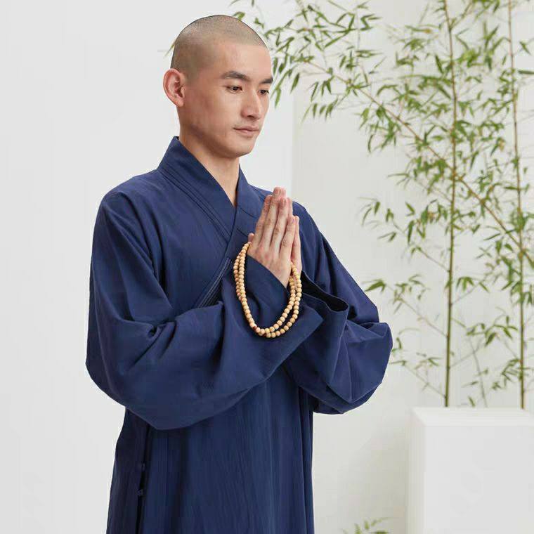 慈缘僧服和尚衣僧衣女出家僧人服饰短褂夏季禅修薄款罗汉褂男套装