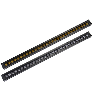 适用于23-24款福特ranger游骑侠改装中网射灯前杠LED长条灯氛围灯