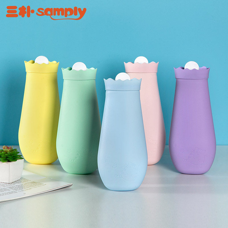 samply学生迷你随身硅胶暖水袋