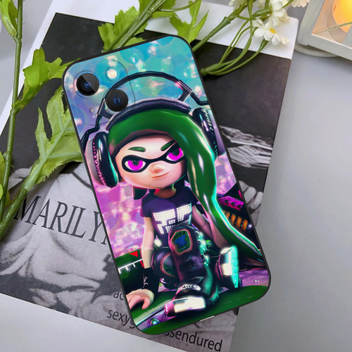 喷射战士Splatoon2周边手机壳二次元适用苹果iPhone17ProMax软壳vivo华为mate60pro荣耀小米17硅胶oppo一加