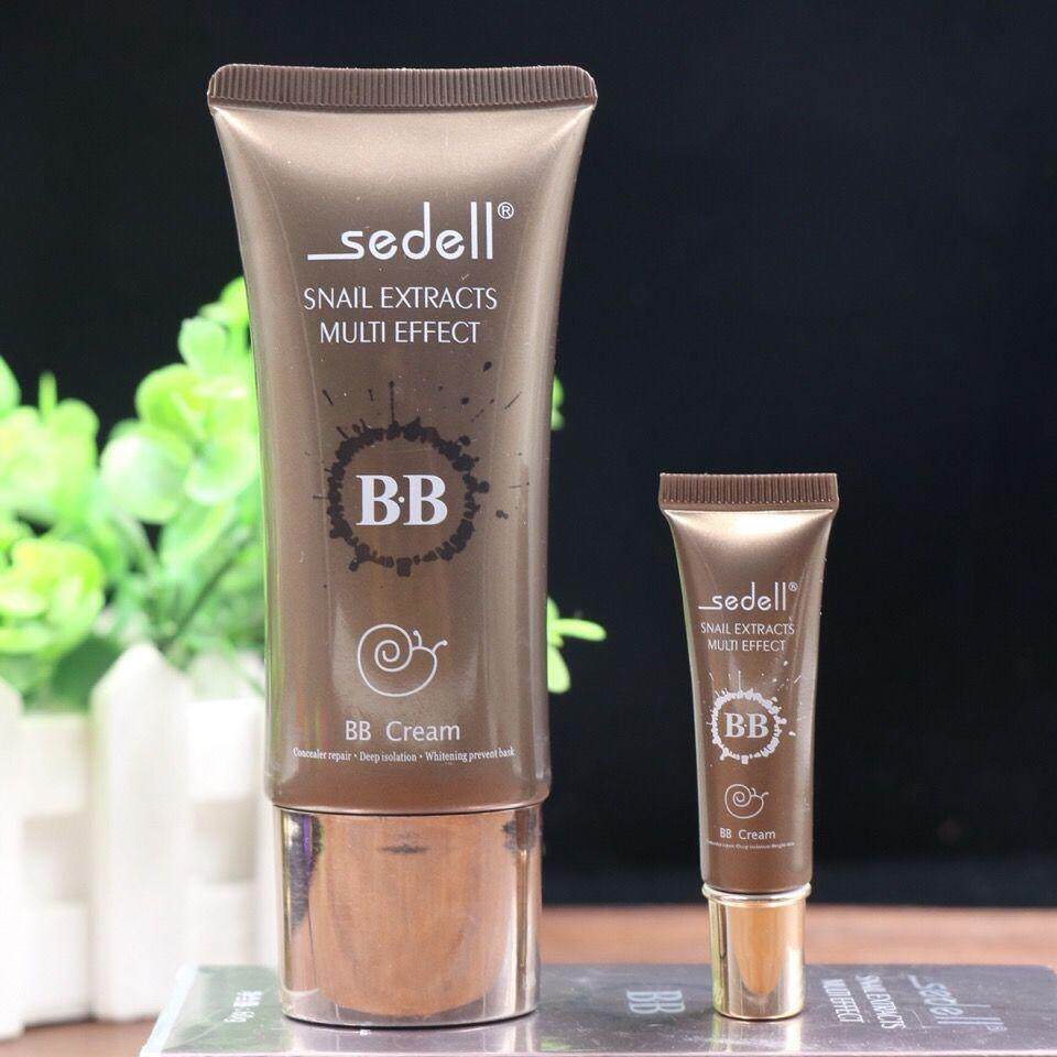 sedell诗黛尔蜗牛原液BB霜裸妆遮瑕强保湿补水修护粉底液学生