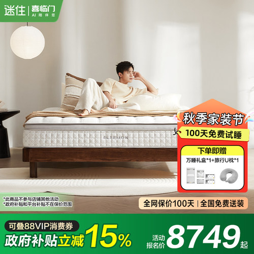 喜临门记忆棉可拆卸0胶净眠M60