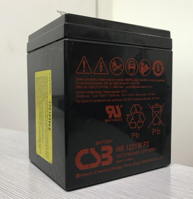 UPS不间断电源CSB HR1221W 12V5AH铅酸蓄电池APC电瓶SUA3000R2ICH