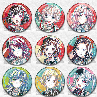 BanGDream动漫徽章胸章周边吧唧