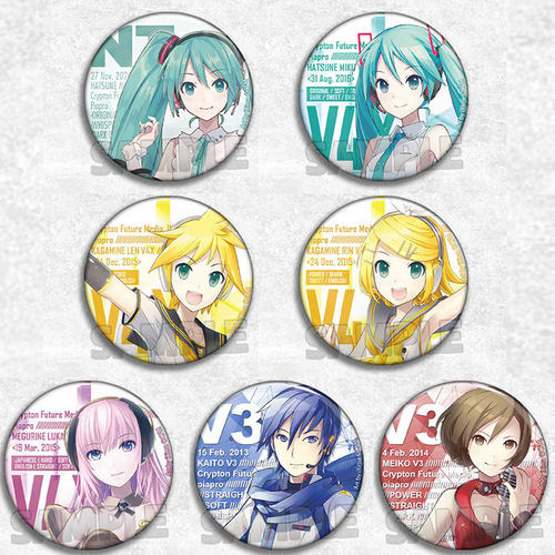 初音未来miku吧唧徽章胸章cos挂