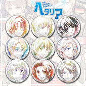 黑塔利亚WorldStars谷子吧唧周边动漫徽章胸章挂件胸针王耀伏特加